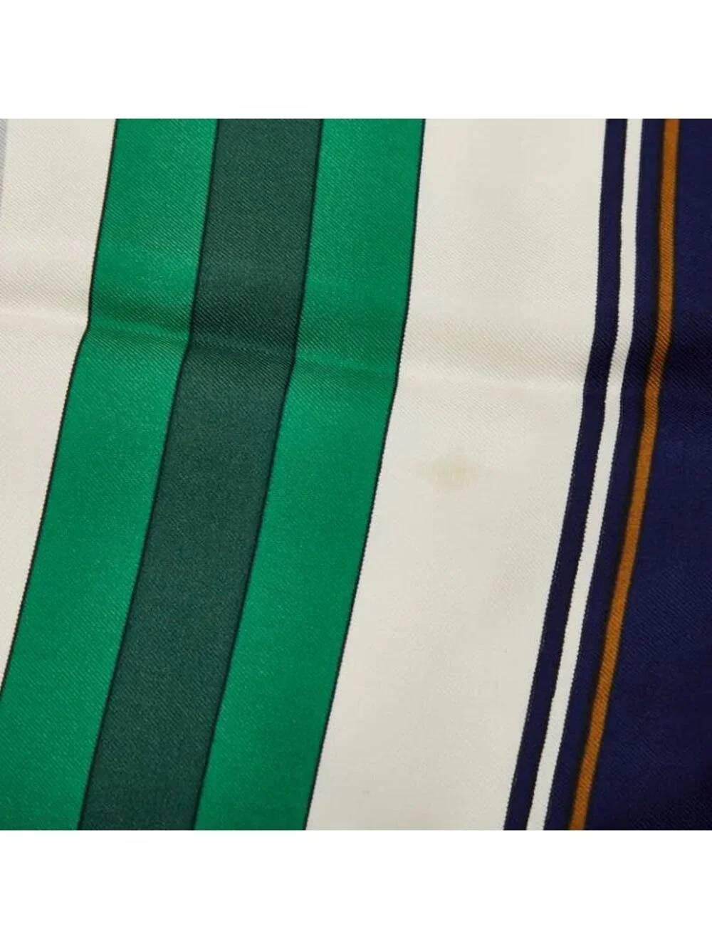 Hermes Carre 90 les Sangles Suspender Belt Scarf White Multicolor Silk
